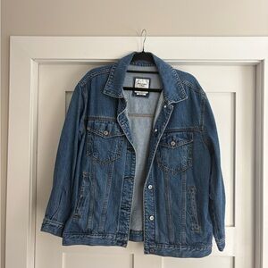 Abercrombie & Fitch Medium Wash Denim Jacket